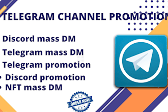 do telegram mass dm ,discord mass dm, discord promotion, discord mass dm