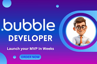 bubble io mvp developer tutor bubble ai api custom bubble io native mobile app
