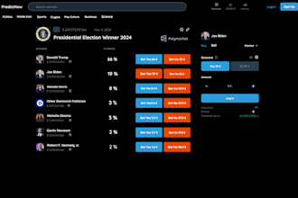 create a prediction marketplace like polymarket, augur, omen, predictit, kalshi