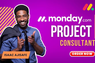 setup monday crm project management, monday automation, monday com, notion