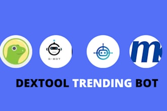 do dextool trending bot, pinksale bot cmc trending bot, dexscreener trending bot