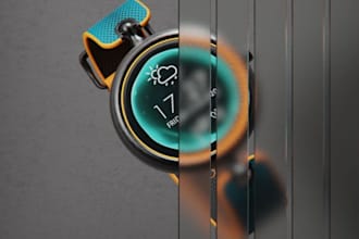 do 3d modeling, product designing and 3d product rendering