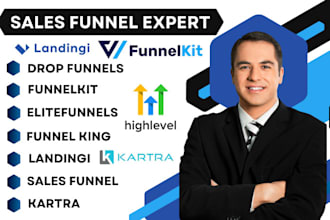do drop funnels funnelkit elitefunnels landing page funnel king kartra landingi