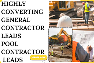 generate general contractor leads pool contractor concrete contractor leads