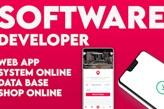 software developer full stack, laravel, created web app