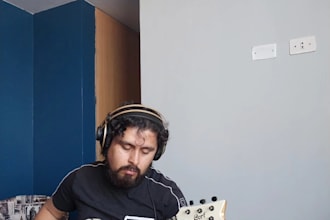 record electric or acoustic guitar