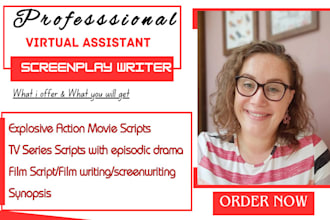 ghostwrite industry standard TV series movies script, screenplay, feature film