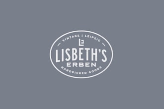 create hipster vintage fashion shop logo design