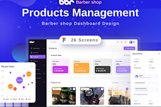 design admin dashboard PHP CRM website ui ux wireframe saas app admin pannel
