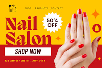 design nail website nail shopify store beauty salon website nail polish store