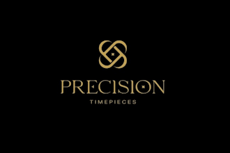 make flat minimalist watch company logo
