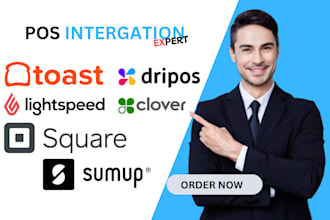 do pos integration clover pos square pos toast pos sumup pos lightspeed