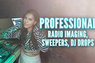 create a radio sweeper, imaging, or drop for you