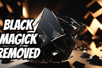 eliminate black magic spells, curses, and bad energy to purify your aura