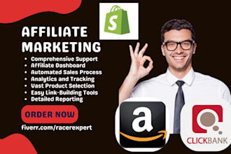 do shopify affiliate marketing clickbank autopilot sales funnel amazon website
