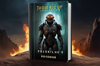 create fiction, sci fi, horror, fantasy kindle ebook cover