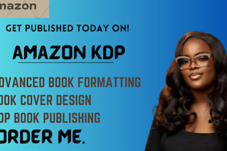 do book formatting for amazon KDP publishing visual novel art ad copywriting