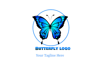 design high quality sewing butterflies logo with my fastest delivery