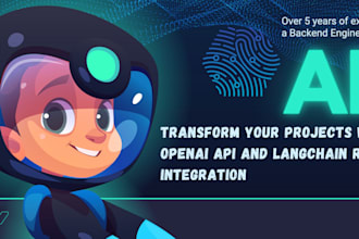 transform your projects with openai API and langchain rag integration