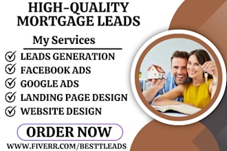 generate mortgage leads home equity loan home buyer mortgage broker landing page