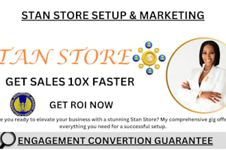 setup stan store stan promotion stan store design stan storemarketing