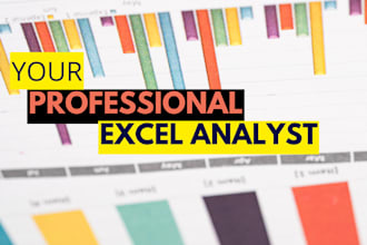 do excel dashboard and excel data analysis