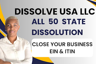 dissolve your US llc, terminate llc and close ein, register US llc