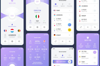develop vpn app, vpn server, openvpn, for android, IOS and macos