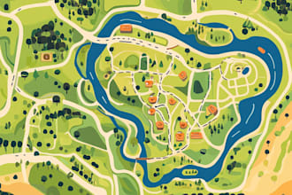 create a high quality fantasy map
