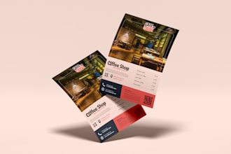 create visiting card, food menu and catalog design