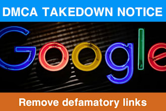 remove unwanted defamatory websites false news bad articles links from google