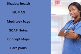 do shadow health, ihuman, lab simulations, focused, abbreviate soap
