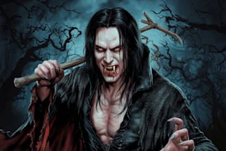 design fantasy horror and fantasy horror character art