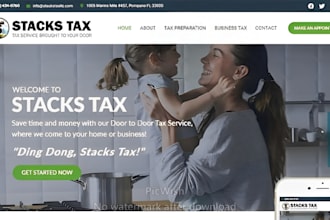 design income tax website finance website tax website accounting website loan