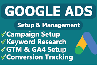 set up and manage your google ads ppc campaigns