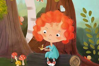 illustrate children story book illustration children story book illustration