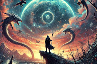 do fantasy illustration for you