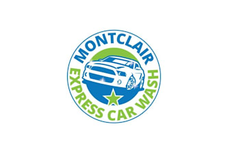 make magnificent express car wash logo