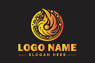 create software crypto and technology logo for your business
