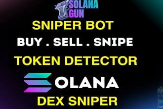 develop solana bot, solana volume bot, market maker bot, raydium volume bot