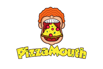 make delicious pizza restaurant logo