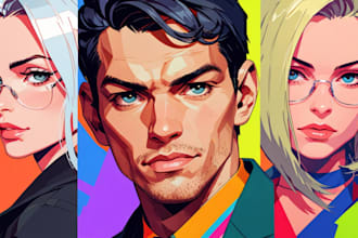 create your photo into awesome wpap pop art portrait