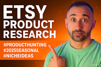 do etsy product research, product sourcing ideas, seasonal and niche