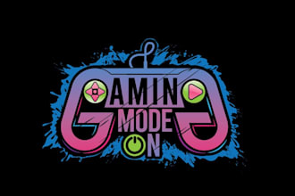 make minimal genuine gaming logo