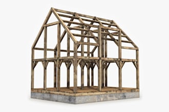 design 3d timber frame cabin for house 3d steel framing with 3d structure houses