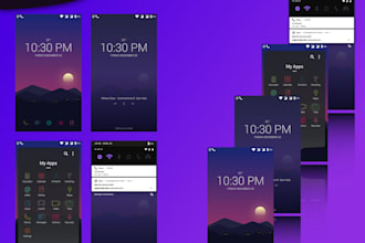 build effective ai launcher app, ai wallpaper app, for both android and ios