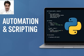 create python bots, automate jobs, scripts