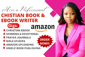 write prayer book christian book ebook daily devotional sermon christian ebook