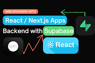 build modern react and nextjs apps with supabase and tailwind css