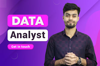 create insightful and professional power bi, tableau ,excel dashboard